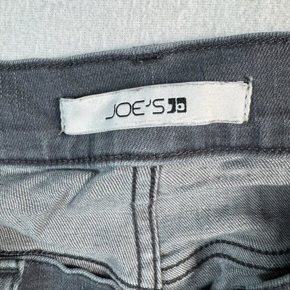Joes Jeans Mens 29 Gray Straight Slim Mid Rise Stretch - Picture 3 of 13